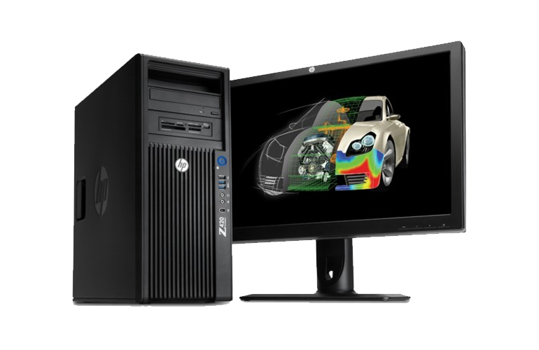 Crystal compuer work stations